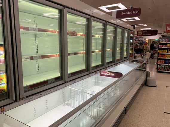 A number of NI supermarkets have reported supply issues