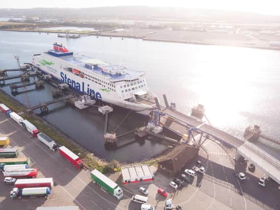£15m redevelopment of the Victoria Terminal 2 (VT2) ferry terminal ramp which services the Belfast to Birkenhead route