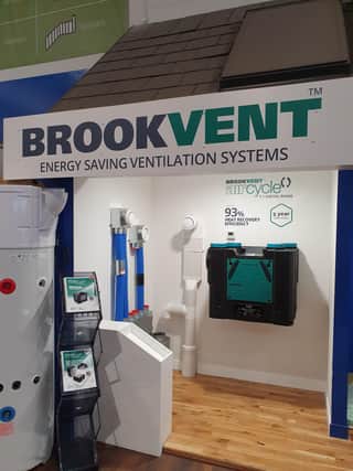 Brookvent product display located in the Brooks Timber & Building Supplies