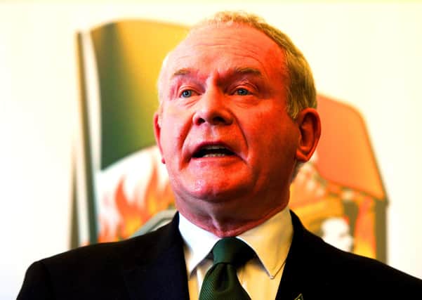 20/3/2015: 
Deputy First Minister Martin McGuinness as Sinn Fein launch the programme of events to mark 100th Anniversary of the Easter Rising 1916-2016 on Friday at Clifton House