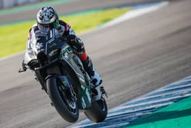 Jonathan Rea tested the 2021 Kawasaki for the first time at Jerez last November.