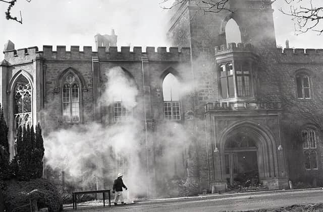 Tynan Abbey was burnt to the ground following the IRA attack