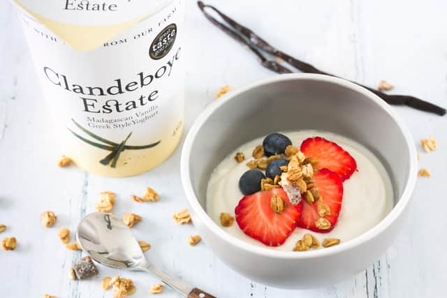 Clandeboye Estate Yogurts rated among the best by Lidl