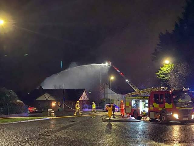 Local residents have been evacuated from their homes in Banbridge after a fire in a shed at the back at a property on the Scarva Road.

The precautionary measure was taken because acetylene cylinders were in the shed, a PSNI spokesperson said.

The Scarva Road in the town is currently closed between Peggy's Loaning and Grove Meadows.

Road users are being asked to avoid the area and seek an alternative route.