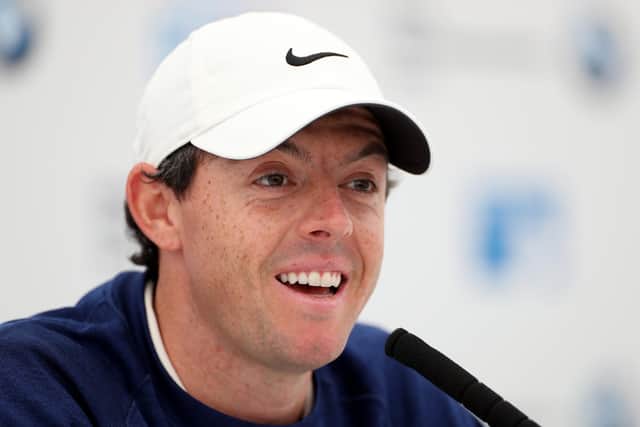 Rory McIlroy. Pic by PA.