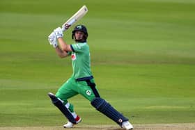 Andy McBrine produced a career-best ODI performance but it wasn't enough to prevent Ireland losing by 16 runs against Afghanistan. (Photo by Stu Forster/Getty Images for ECB).