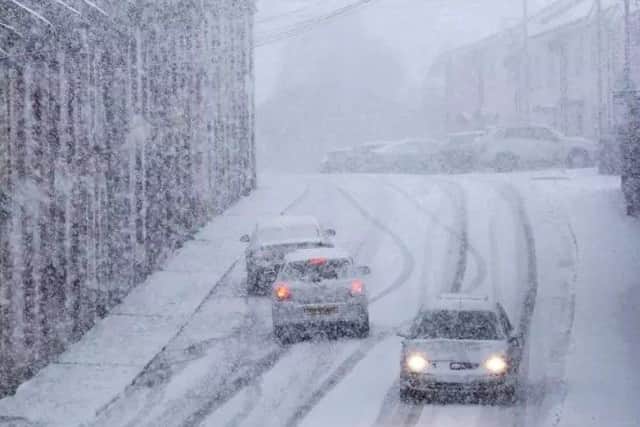 Even low lying areas of Northern Ireland are expected to see up to 3cm of snow later today and tomorrow morning.