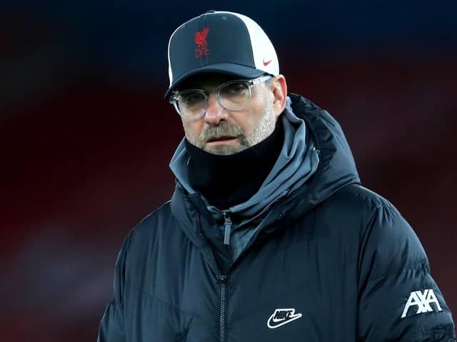 Liverpool manager Jurgen Klopp. Pic by PA.