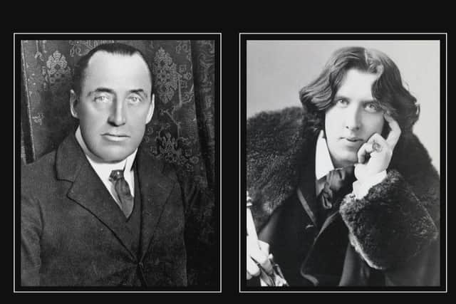 Edward Carson and Oscar Wilde