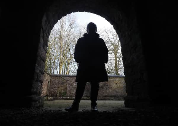 A woman who wishes only to be known by Adele pictured at Palace Demesne in Co Armagh. Photo: Niall Carson/PA Wire