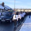 Images of the McCourt funeral