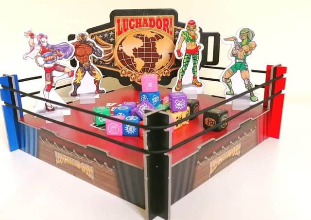 Lucador! Mexican wrestling dice game
