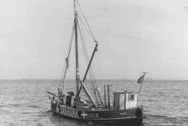 A Fishing Boat That Carried Jewish Refugees to Sweden