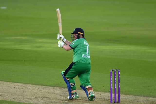 Ireland's Paul Stirling. (Photo by Stu Forster/Getty Images for ECB).