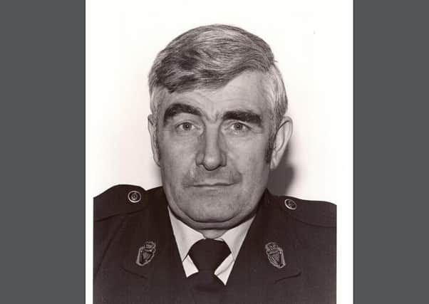 RUC reserve constable William Clements, father of Rev David Clements, who was shot dead by the IRA at Ballygawley police barracks in December 1985