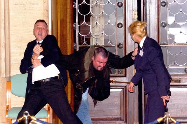 Michael Stone's attack at Stormont
