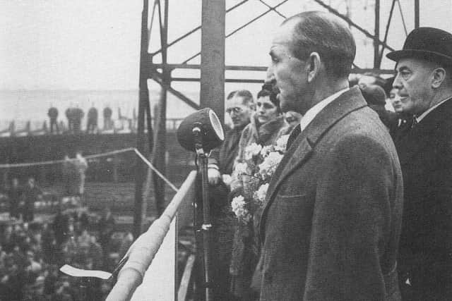 Sir Walter Smiles had told a meeting in February 1950 that the Northern Ireland PM, Sir Basil Brooke, “would not let the powers that the socialist government had at Westminster exist for one moment in Northern Ireland”.