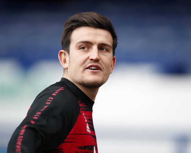 Manchester United's Harry Maguire