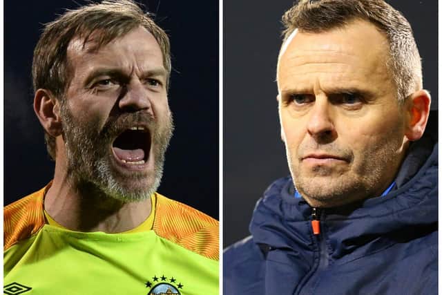 Roy Carroll is being linked with a move to Dungannon Swifts as Rodney McAree has been appointed as Warrenpoint Town's new first team coach