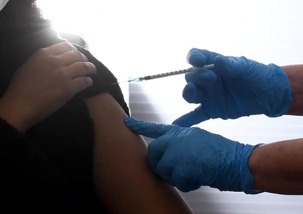 Almost 500 local participants took part in the vaccination trial