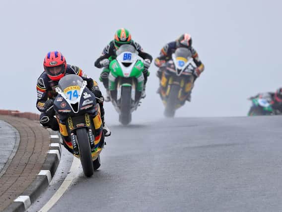 In atrocious conditions, Davey Todd clinched his maiden North West 200 win in the Supersport class in 2019.