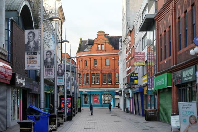 A number of shops have been foced to close their doors