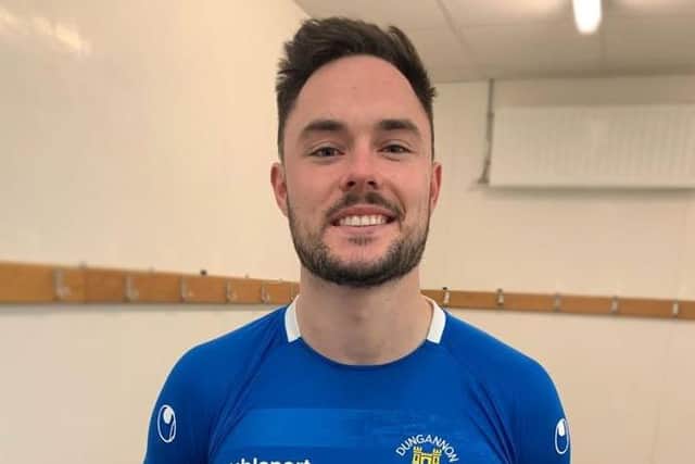 Nathaniel Ferris has signed for Dungannon Swifts on loan. Pic by Dungannon Swifts.