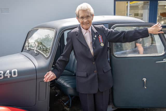 Rita Hamilton. 75th D-Day Anniversary, Enniskillen. June 6, 2019. Pic by  Roy Crawford Photography