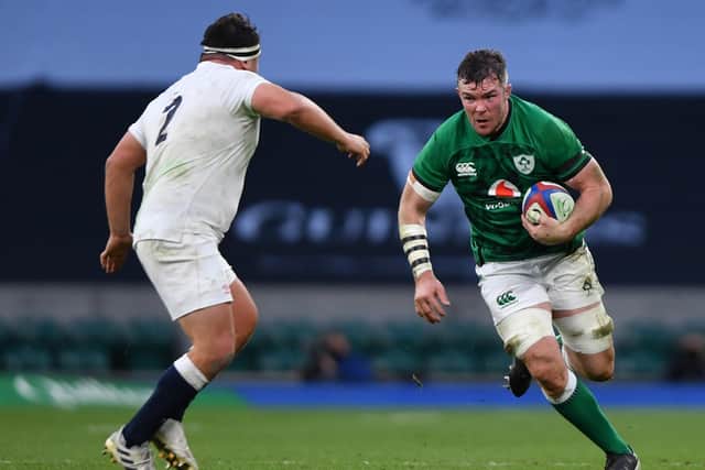 Ireland's Peter O'Mahony. (Photo by Mike Hewitt/Getty Images)