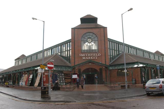 Smithfield Market in Belfast