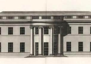 Rear Elevation of Castle Coole