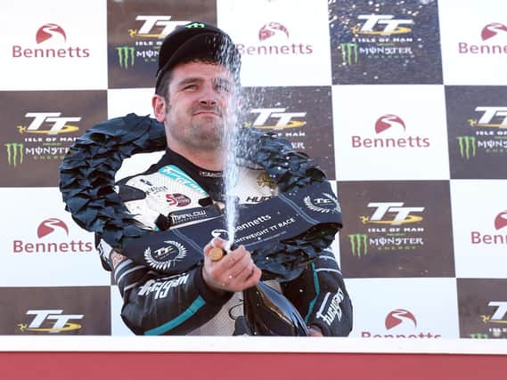 Michael Dunlop has won 19 Isle of Man TT races.