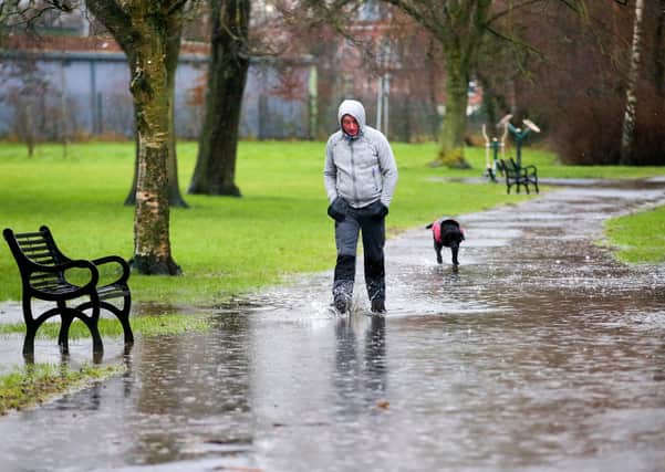 Press Eye - Belfast - Northern Ireland - 3rd February 2021

Flooding on Balmoral Avenue in south Belfast after continuous rain overnight.  

Picture by Jonathan Porter/PressEye