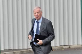DUP MP Gregory Campbell .
Pic Colm Lenaghan/Pacemaker