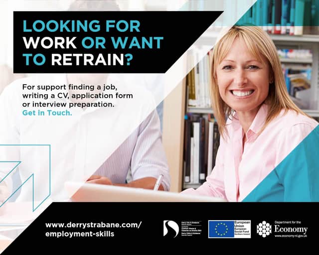 New programme to find employment or restart a career
