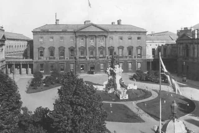 Dublin’s Leinster House in 1911