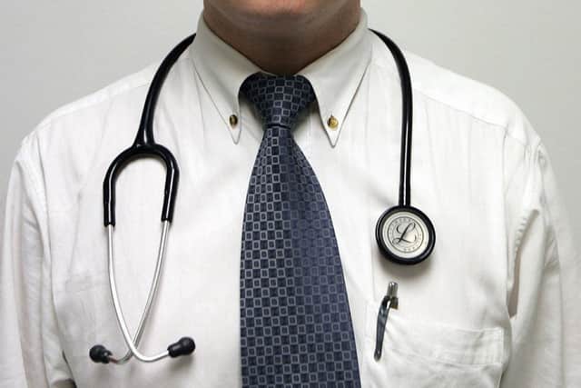 A doctor on duty