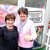Diane Dodds and Arlene Foster at the Balmoral Show – but now farmers are angry at their plan to shut RHI for good