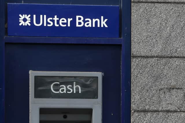 A branch of Ulster Bank on Grafton Street in Dublin's city centre. The withdrawal of Ulster Bank from the Irish market would be a "major hammer blow" to customers and workers, the Dail has heard.
