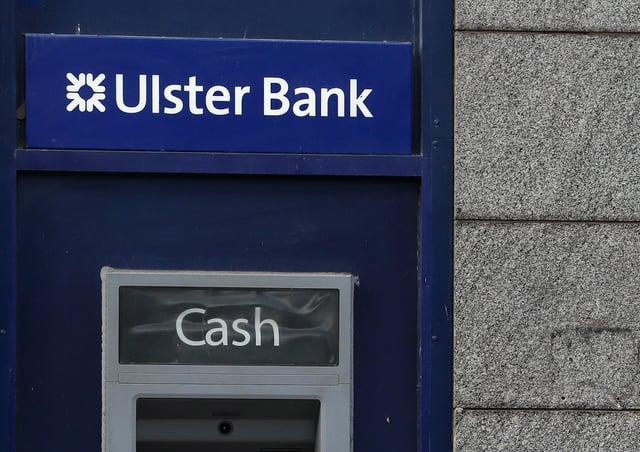 A branch of Ulster Bank on Grafton Street in Dublin's city centre. The withdrawal of Ulster Bank from the Irish market would be a "major hammer blow" to customers and workers, the Dail has heard.