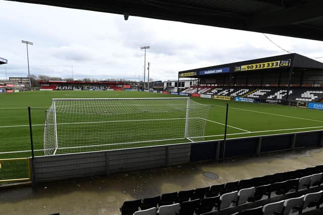 The green light has been given to a replacement stand of 1246 seats, at Seaview