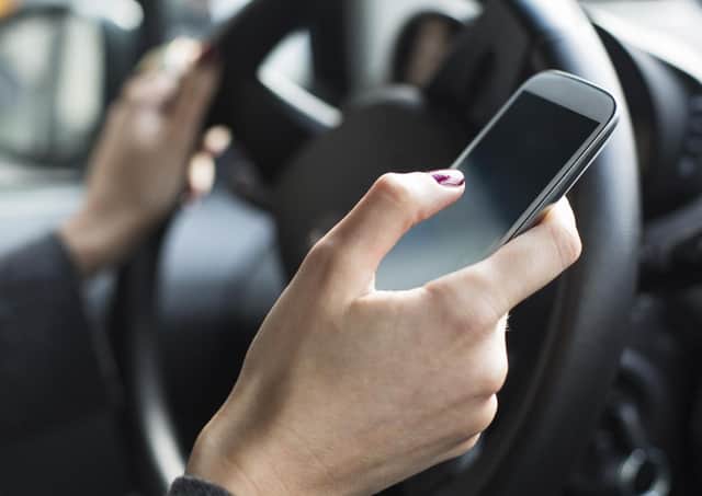 Figures show in-car phone use in Northern Ireland is on the rise