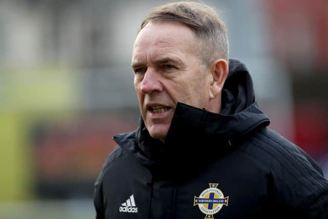 Northern Ireland Women's manager Kenny Shiels