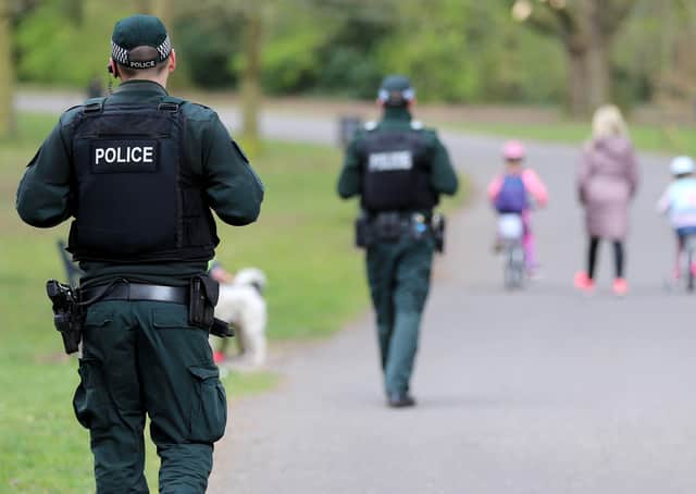 PSNI officers on patrol. It is widely accepted in policing circles that the police in Northern Ireland have been the most scrutinised anywhere in the world