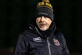 Ulster head coach Dan McFarland. Pic by Dicksondigital.