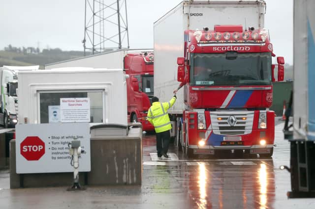 Mid and East Antrim Council removed staff from duties at Larne Port earlier this month over threats to their safety
