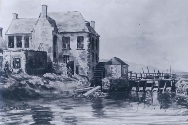 An old Belfast paper mill from circa 1850s. Picture: News Letter archives