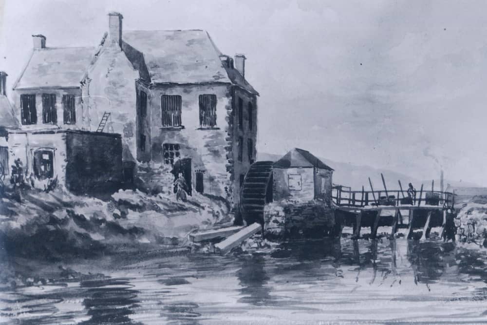 An old Belfast paper mill from circa 1850s. Picture: News Letter archives