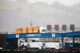 Larne port. Picture by Jonathan Porter/PressEye