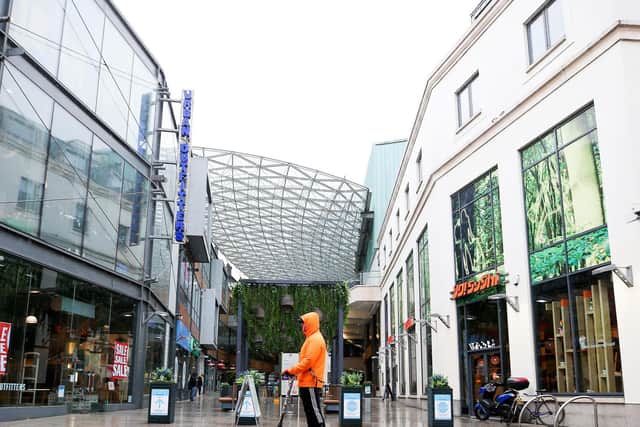 Belfast city centre has been largely deserted since the current lockdown was activated on December 26, 2020. (Photo: Presseye)